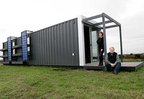 shipping container house